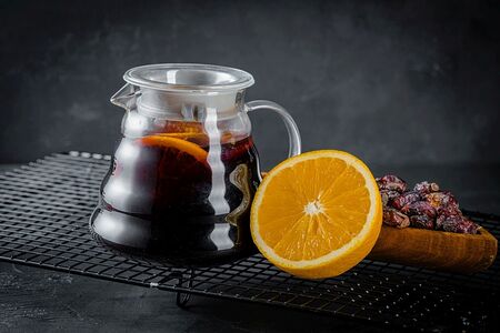 Чай Шиповник с апельсином