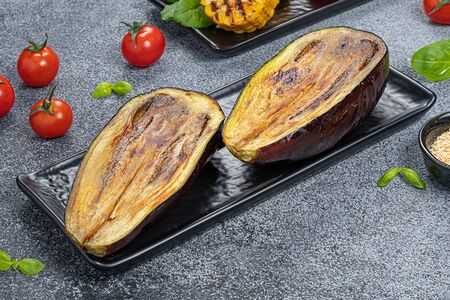 Баклажаны на мангале