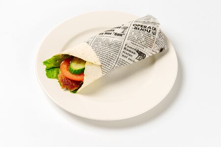 Тортилья с курицей