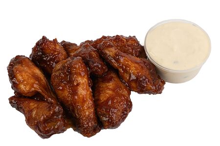 Куриные крылышки в соусе барбекю