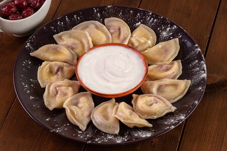 Вареники с творогом 