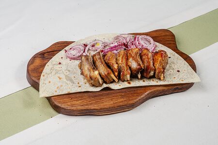 Шашлык из бараньих ребрышек