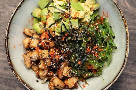 Поке с курицей