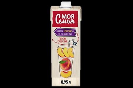 Сок Персик-кудесник Моя семья