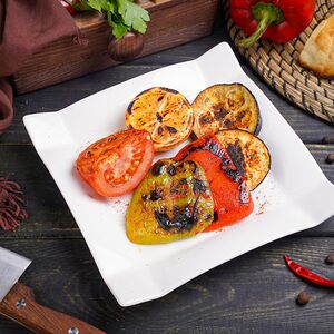 Овощи на мангале