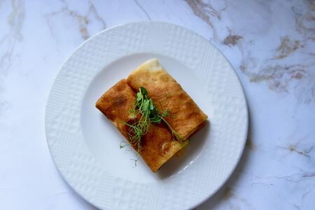 Блины с мясом