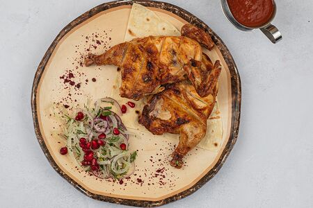 Цыпленок на мангале