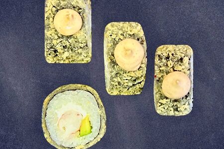 Горячий ролл Эби темпура