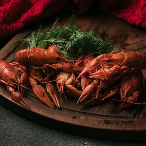 Вареный рак (мелкий)
