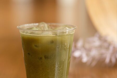 Матча-маракуйя тоник