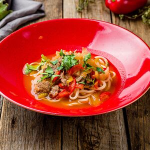 Суп Лагман уйгурский