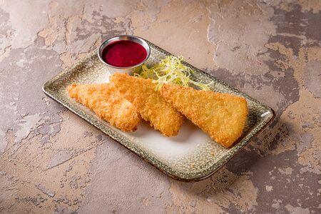 Сулугуни жареный