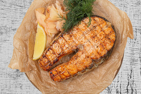 Стейк из семги