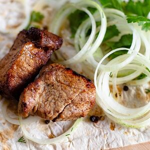 Шашлык свиной из тазобедренной части