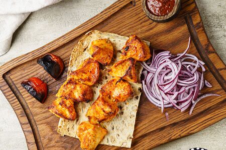 Куриный шашлык