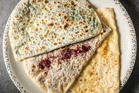 Кутаб с зеленью