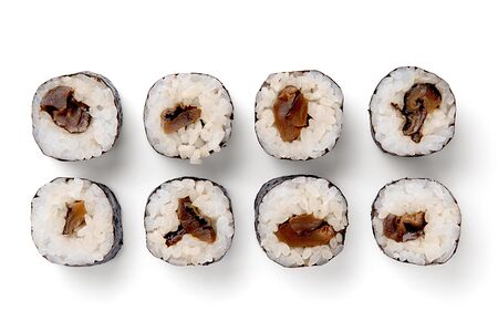 Мини ролл с грибами Шиитаке