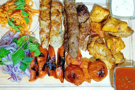 Ассорти из шашлыков