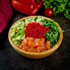 Поке с лососем