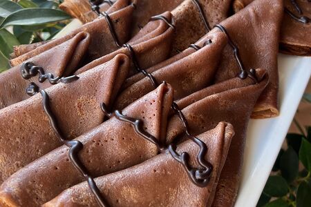 Шоколадный блинчик