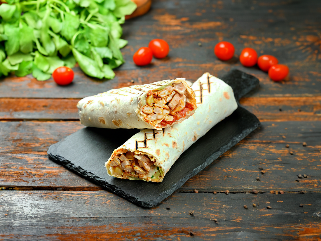 Шаурма на мангале