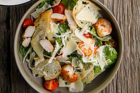 Цезарь с креветками