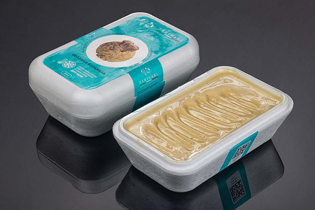 Мороженое Джелато соленая карамель