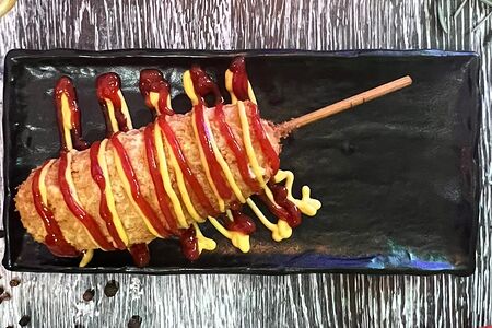 Суперсырный корн-дог