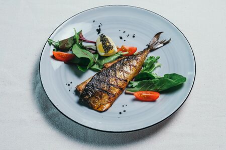 Скумбрия на углях