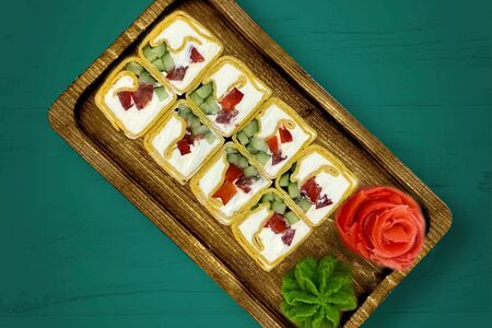 Тортилья с овощами