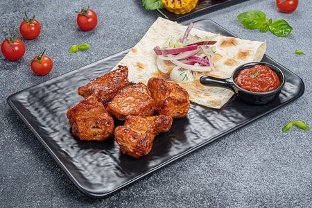 Шашлык из шейки свинины