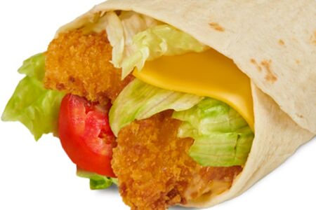 Донер с креветками