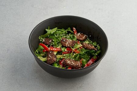 Салат с говядиной