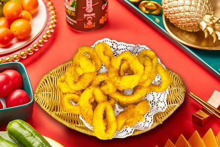 Кольца кальмара в сухарях №604