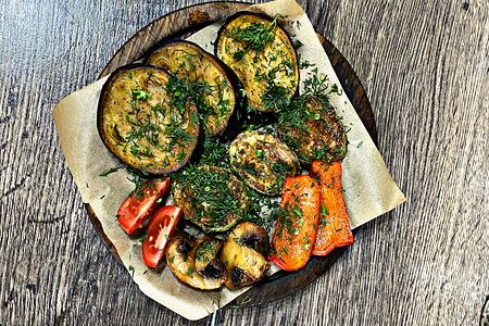 Овощи жареные