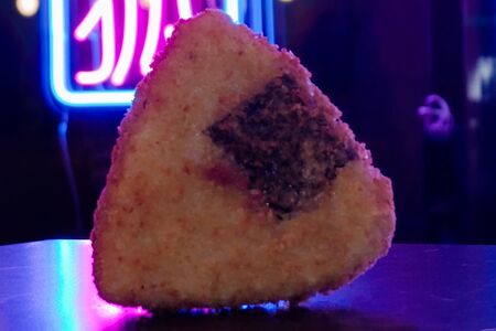 С лососем темпура