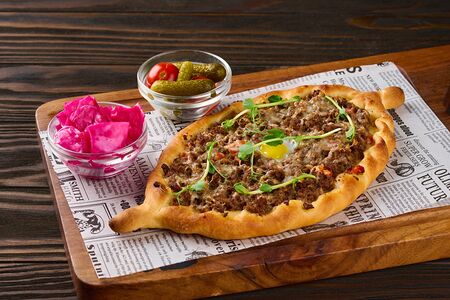 Мясное хачапури