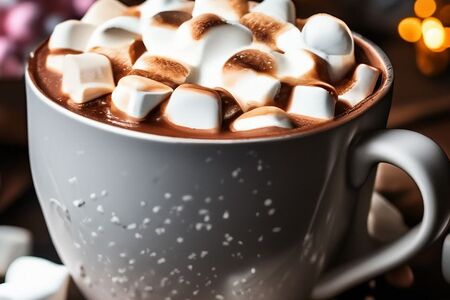 Горячий шоколад с маршмеллоу