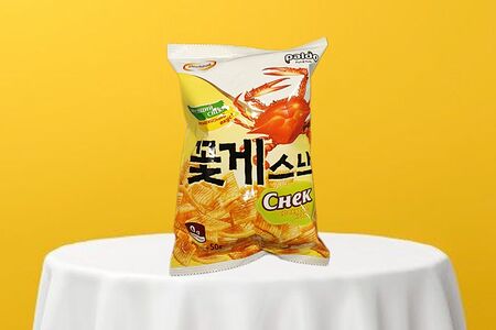 Крабовые чипсы Paldo