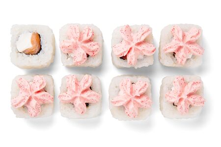 Ролл Лава с лососем