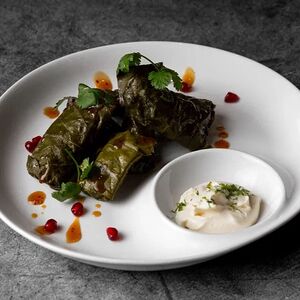 Долма со свининой и говядной