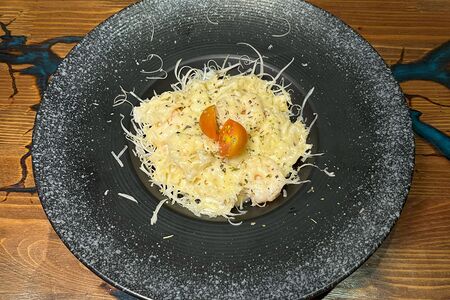 Паста с креветками