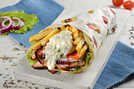 Сувлак гирос с говядиной