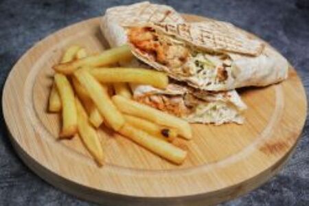 Шаурма с картофелем фри