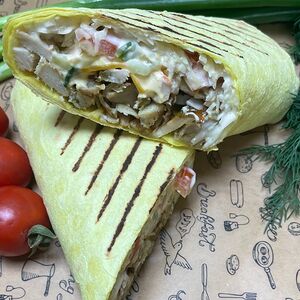 Шаурма сырная М