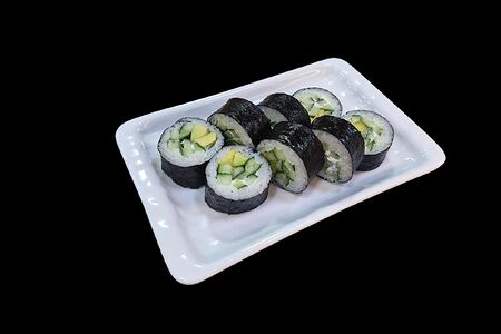 С огурцом и авокадо