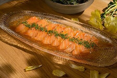 Карпаччо из лосося