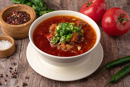 Борщ с говядиной