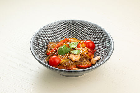 Фунчоза с курицей