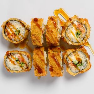 № 21 горячий с лососем